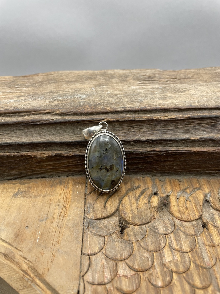 Pendentif Argent 925 & Labradorite [0088]