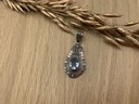 Pendentif Argent 925 & Aquamarine [0155]