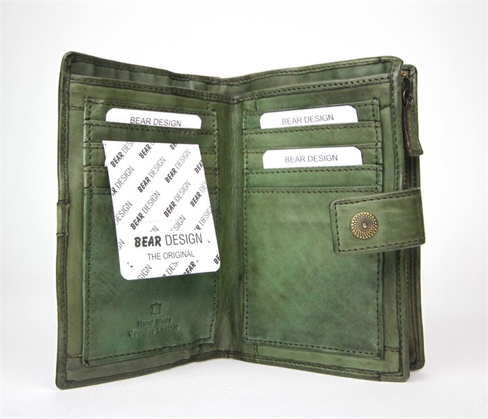 Portefeuille Cow Lavato Vert [Portefeuille]