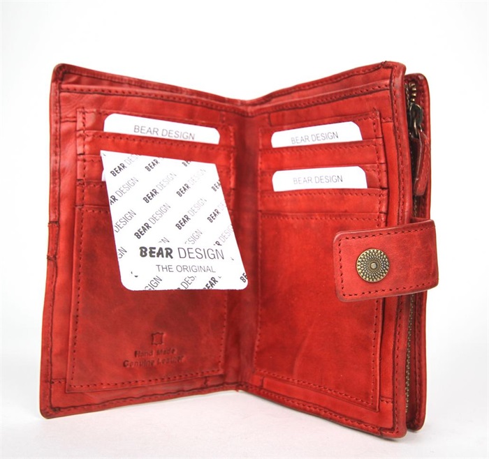 Portefeuille Cow Lavato Rouge [Portefeuille]