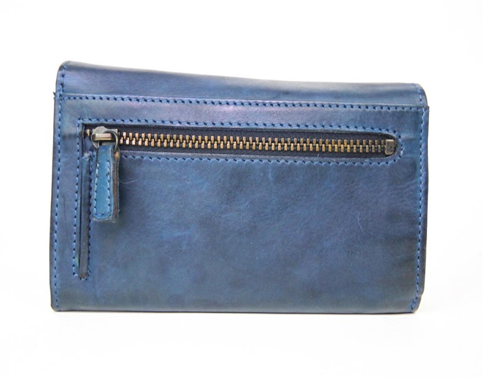 Portefeuille Cow Lavato Bleu [Portefeuille]