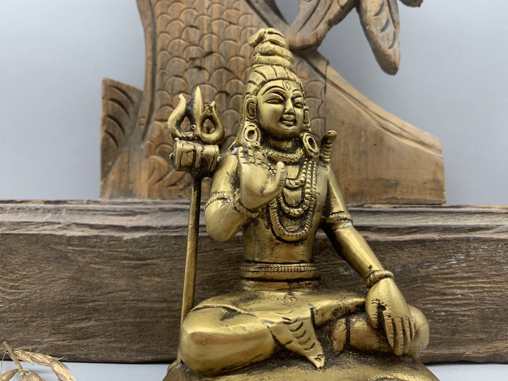 Statue Shiva 15 cm [0006]