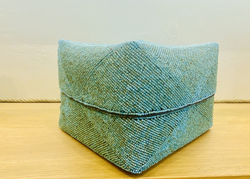 BOITE PERLEE Turquoise (L) [Boite à bijoux]