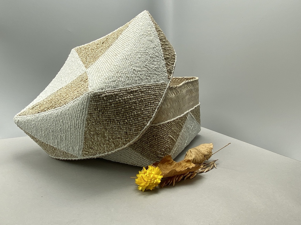 BOITE PERLEE Blanc, Sable (XL) [Boite à bijoux]
