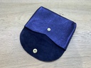 Pochette Cuir Métalisé Bleu foncé [Pochette]