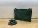 Pochette Cuir/daim Vert [Pochette]