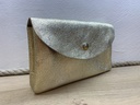 Pochette Cuir métalisé Doré [Pochette]