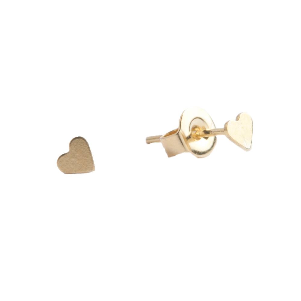Petite Earrings Heart Gold [Boucles d'oreilles]