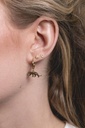Petite Earrings Hexagon Gold [Boucles d'oreilles]