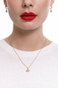 East Necklace Fan Gold [Collier]