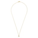 Galaxy Necklace Globe White Howlite Gold [Collier]