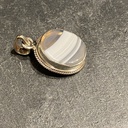 Pendentif Argent 925 & Agate [0313]