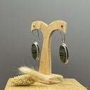 Boucles d'Oreilles Argent 925 & Jaspe [0341]