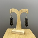 Boucles d'Oreilles Argent 925 & Jaspe [0347]