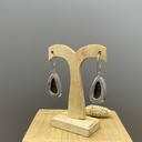 Boucles d'Oreilles Argent 925 & Jaspe [0367]