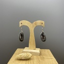 Boucles d'Oreilles Argent 925 & Agate [0369]