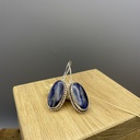 Boucles d'Oreilles Argent 925 & Agate [0369]