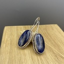 Boucles d'Oreilles Argent 925 & Agate [0369]
