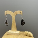 Boucles d'Oreilles Argent 925 & Jaspe [0371]