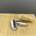 Boucles d'Oreilles Argent 925 & Agate [0372]