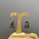 Boucles d'Oreilles Argent 925 & Agate [0374]