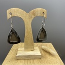 Boucles d'Oreilles Argent 925 & Jaspe [0386]