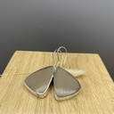 Boucles d'Oreilles Argent 925 & Jaspe [0386]