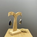 Boucles d'Oreilles Argent 925 & Agate [0395]