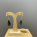 Boucles d'Oreilles Argent 925 & Agate [0395]