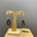 Boucles d'Oreilles Argent 925 & Jaspe [0397]