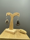 Boucles d'Oreilles Argent 925 & Agate [0417]