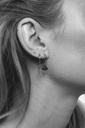 Petite Earrings Open Triangle Silver [Boucles d'oreilles]