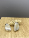 Boucles d'Oreilles Argent 925 & Agate [0424]