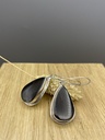 Boucles d'Oreilles Argent 925 & Agate [0426]