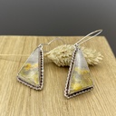 Boucles d'Oreilles Argent 925 & Agate [0446]