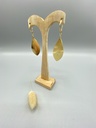 Boucles D'Oreilles Physalis Orange
