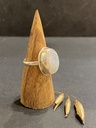 Bague Argent 925 & Pierre de Lune [0136]