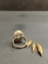 Bague Argent 925 & Pierre de Lune [0136]