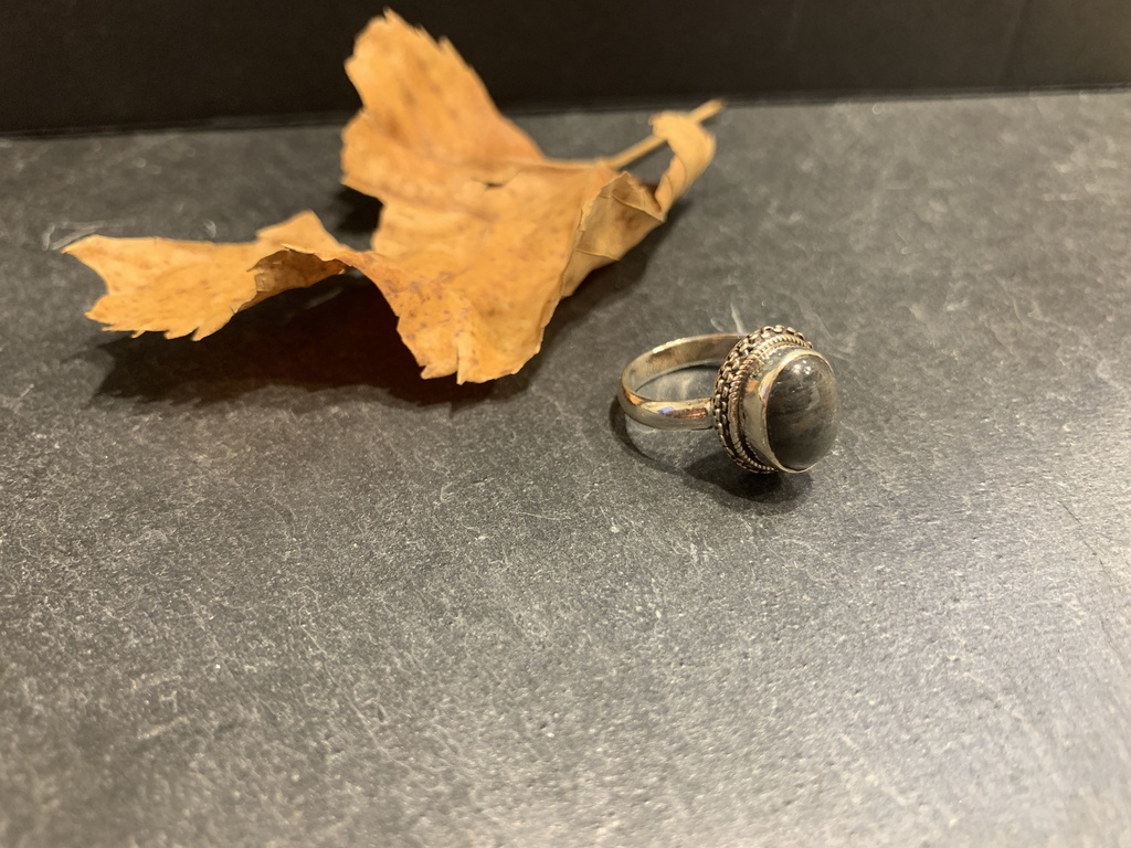 Bague Argent 925 & Labradorite [0206]