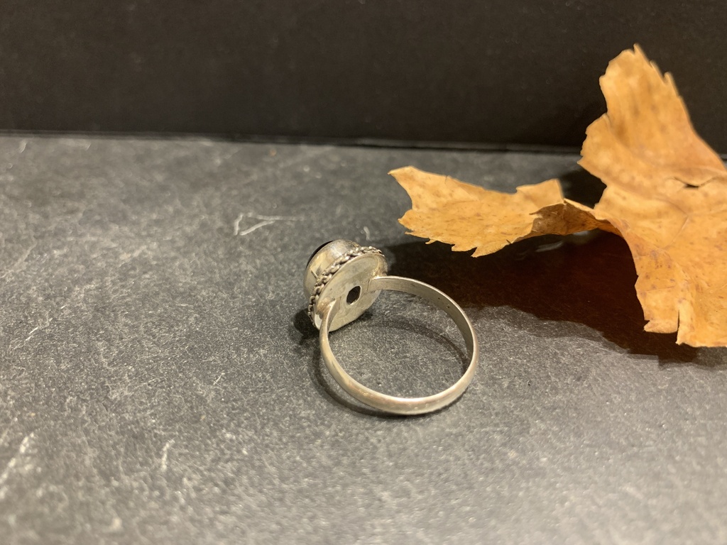 Bague Argent 925 & Œil de Chat [0208]