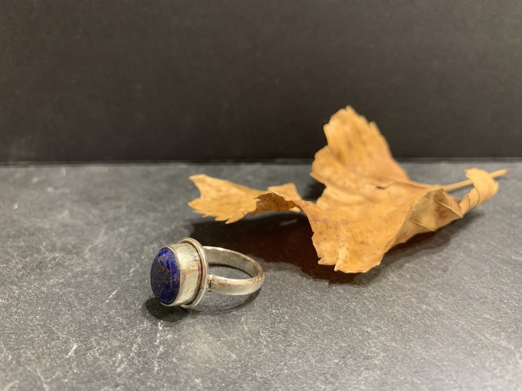 Bague Argent 925 & Lapis Lazuli [0217]