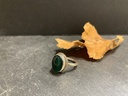 Bague Argent 925 & Onyx Teintée [0230]