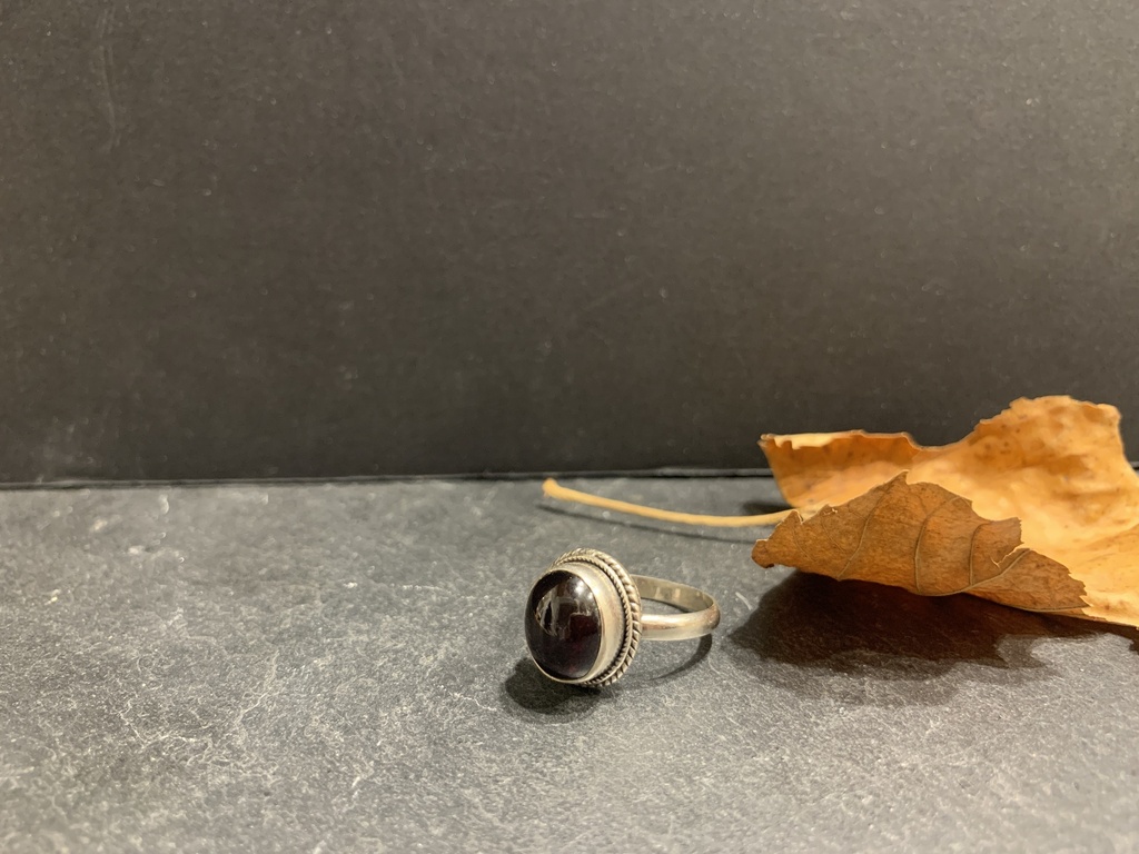 Bague Argent 925 & Grenat [0247]