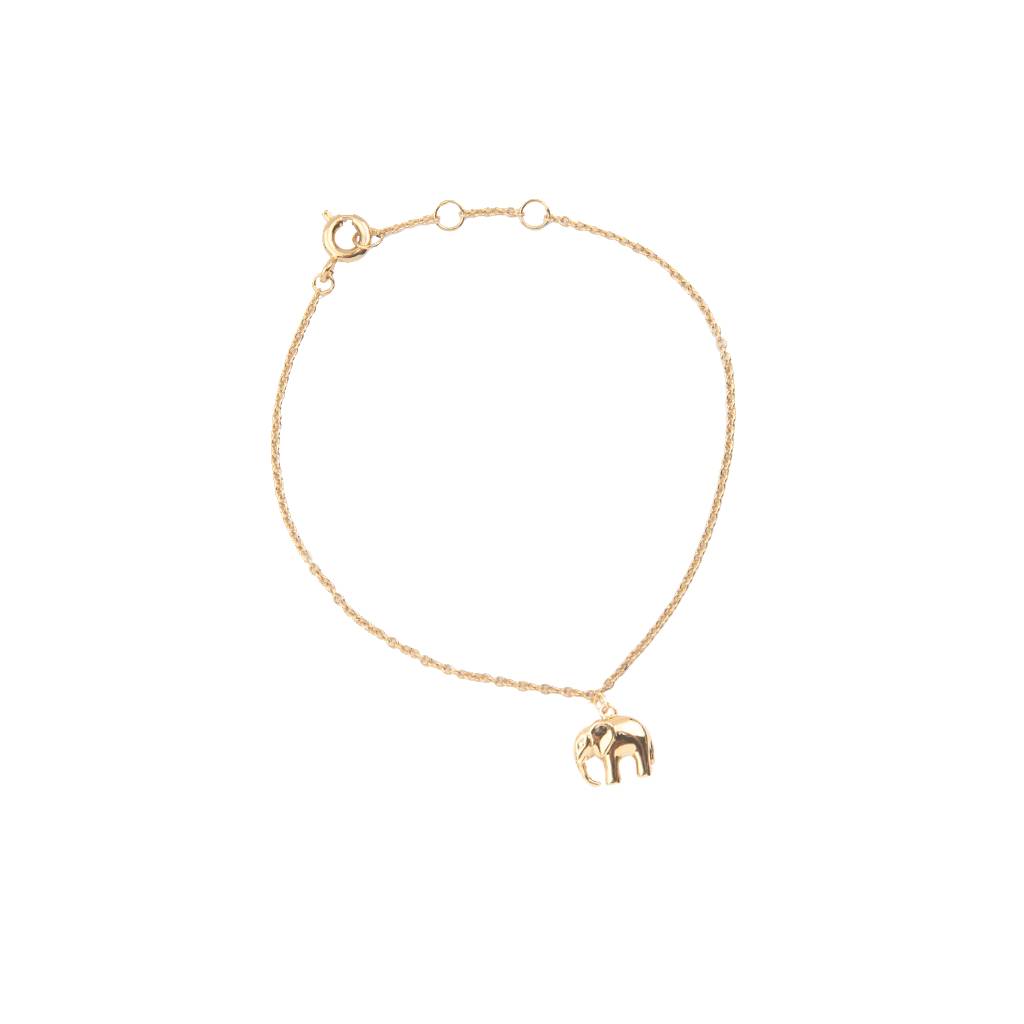 Souvenir Bracelet Elephant Gold [Bracelet]