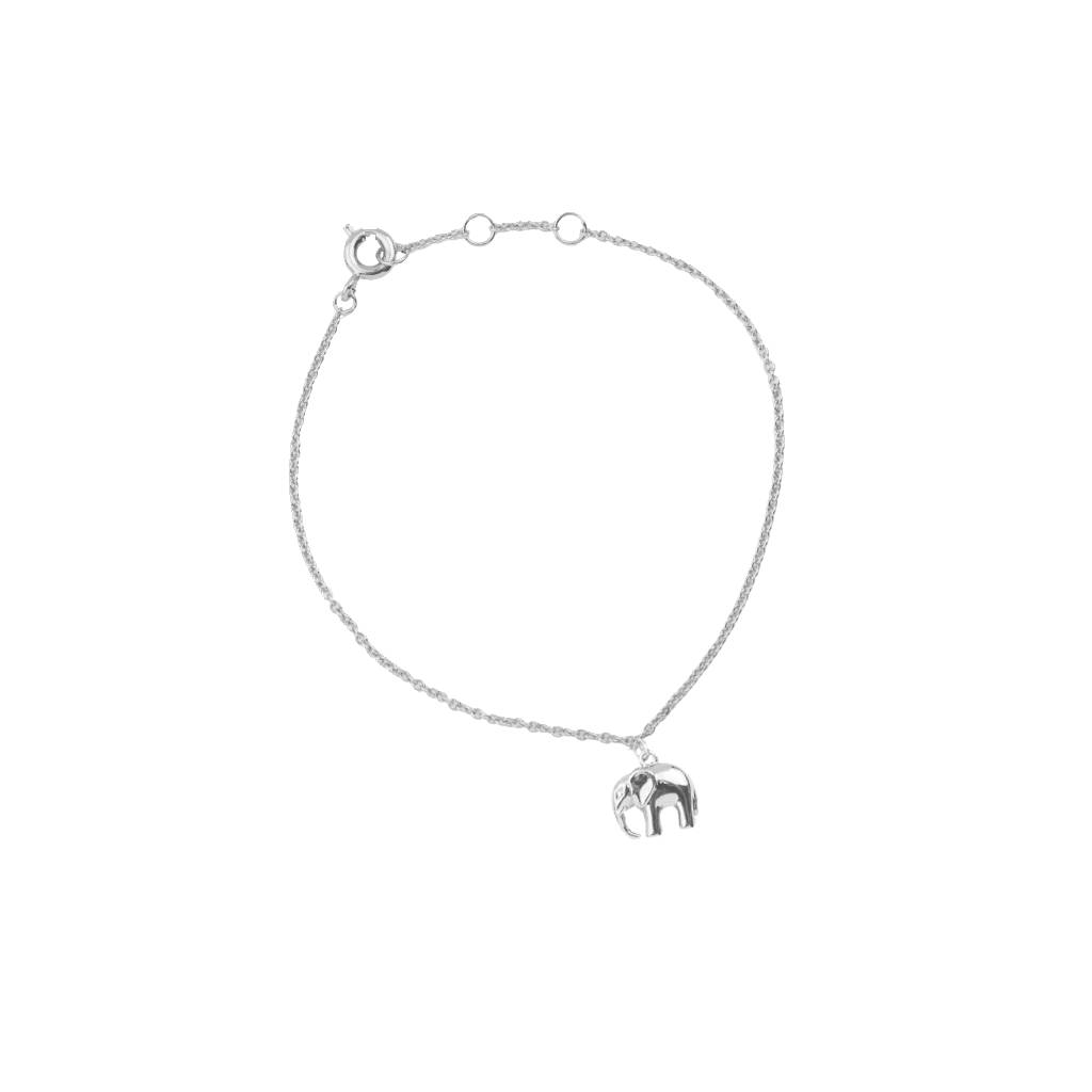 Souvenir Bracelet Elephant Silver [Bracelet]