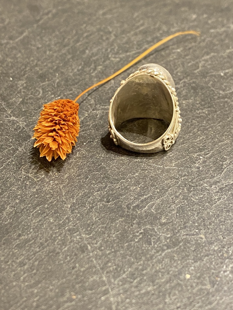 Bague Argent 925 & Pierre de Lune [0379]