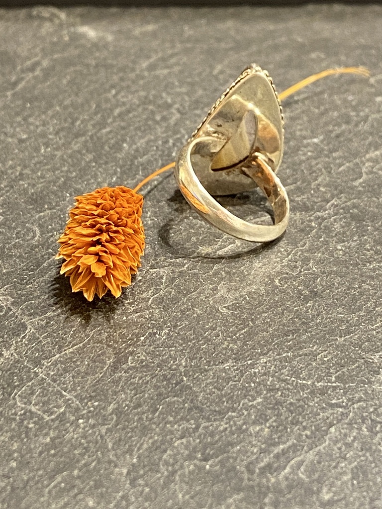 Bague Argent 925 & Agate [0435]