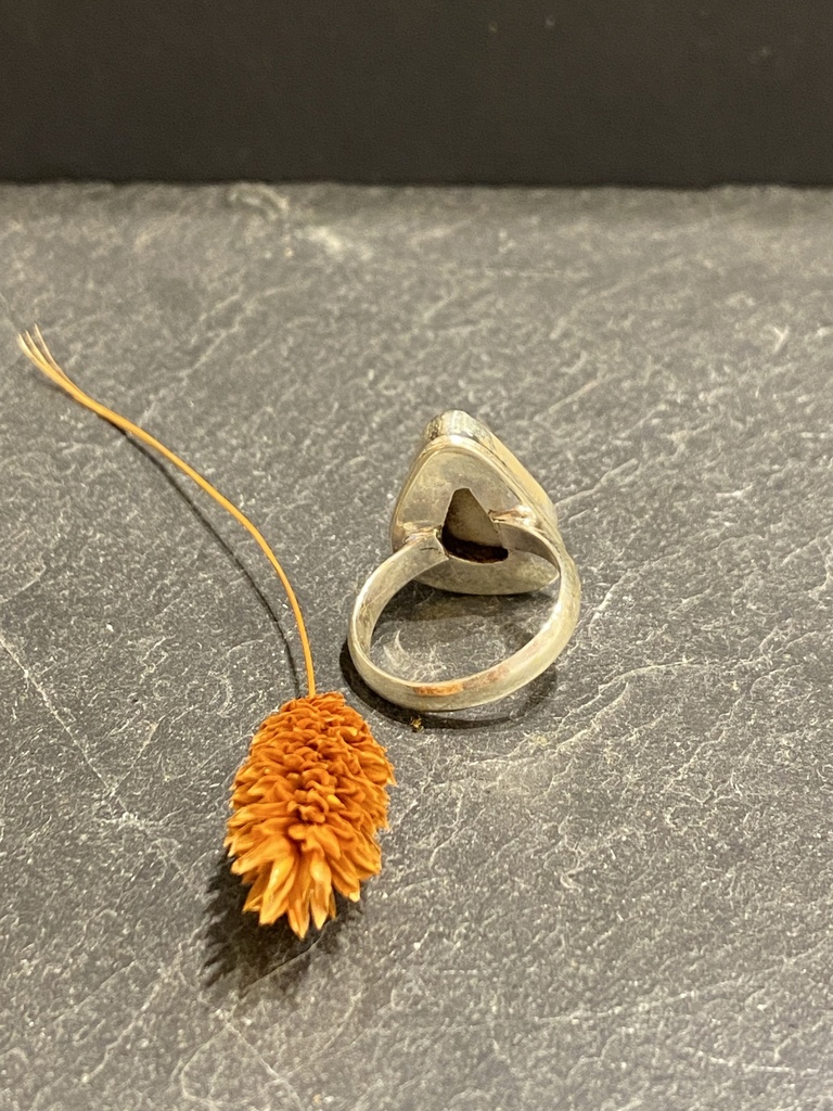 Bague Argent 925 & Agate [0442]
