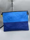 ELSA Pochette Ordinateur, Poil blanc, Bleu [Pochette]