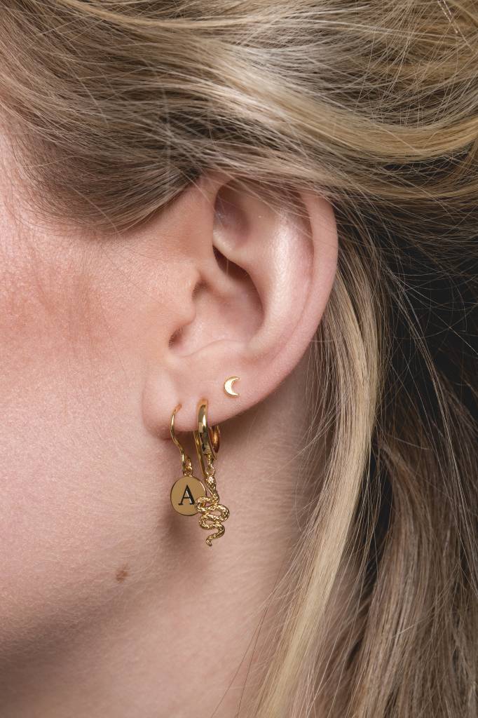 Souvenir Earrings Snake Gold [Boucles d'oreilles]